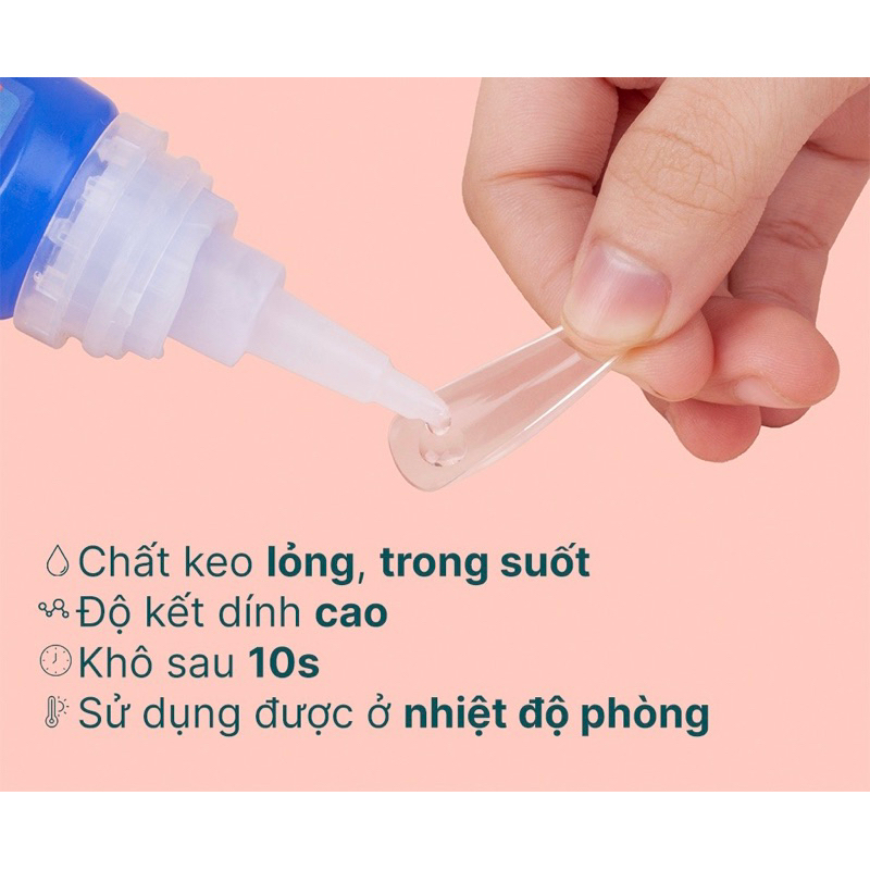 Keo 401 xịn tem 100% dán móng siêu chắc 20g