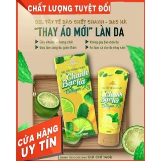 Gel tẩy tế bào chết_ Collagen x3_đông anh_chính hãng
