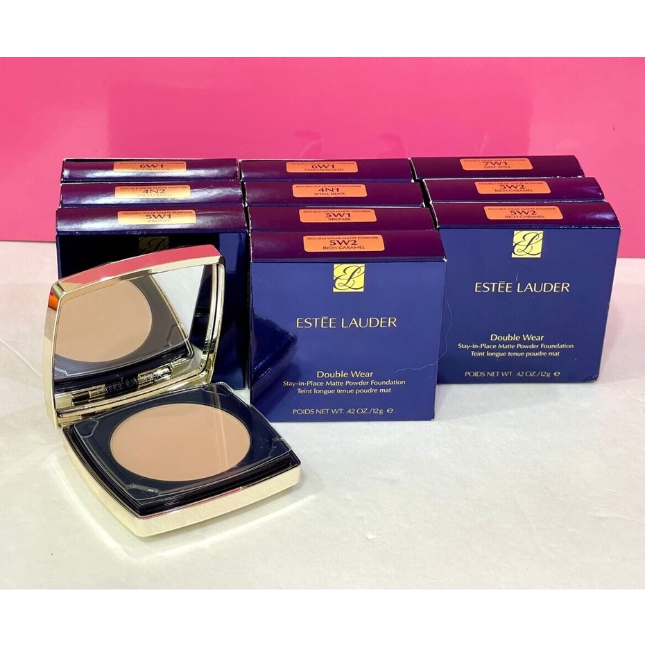 Phấn Nền Dạng Nén Estee Lauder Double Wear Stay-in-Place Matte Powder Foundation SPF 10 12g