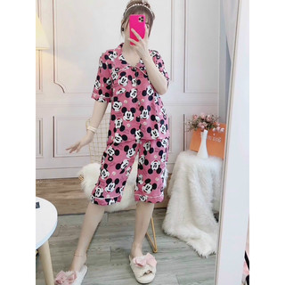 Đồ bộ mặc nhà pijama lửng