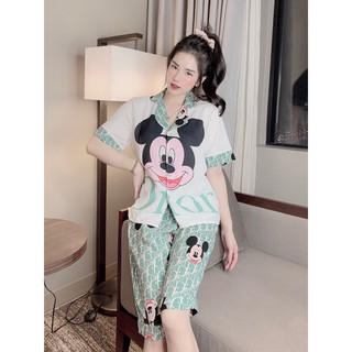 Đồ bộ mặc nhà pijama lửng