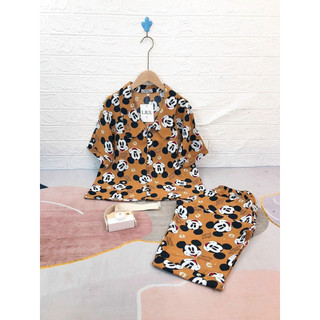 Đồ bộ mặc nhà pijama lửng