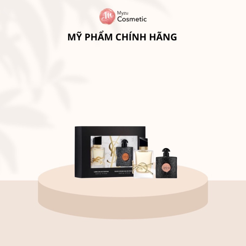 Set Nước Hoa Ysl Black Opium & Libre Mini