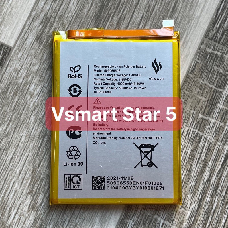 pin Vsmart Star 5