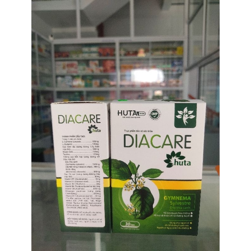 Diacare Hỗ trợ giảm chỉ số đường huyết, ngừa biến chứng tiểu đường