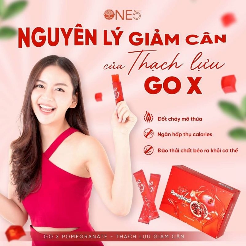 THẠCH LỰU GI.ẢM C.ÂN COLLAGEN tem nguyên date mới chính hãng