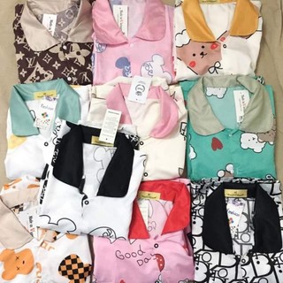 1 bộ pijama chất Kate thái quần dài