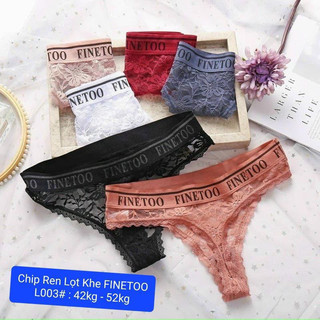 Combo 5 & 10 quần ren lọt khe finetoo l003# form y sexy