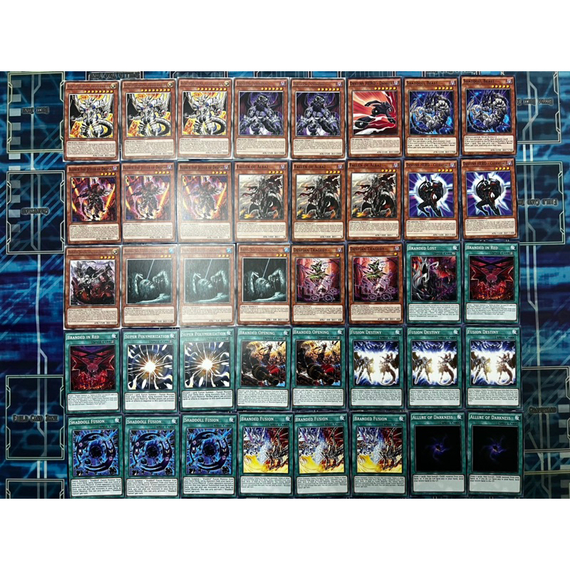 Bộ bài in Branded Despian-55 lá cả Extra deck-In 1 và 2 mặt