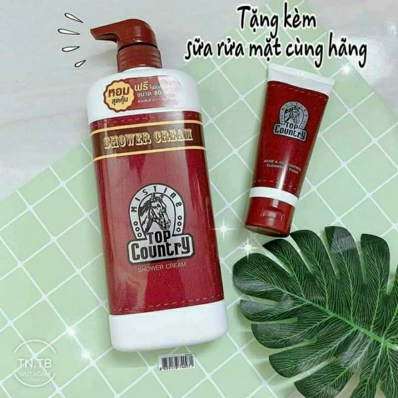 Sữa tắm cá ngựa Top country Thái Lan