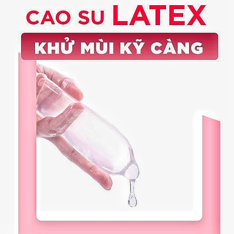 Bao cao su Sagami xtreme super thin siêu mỏng size 52mm hộp 10 bcs