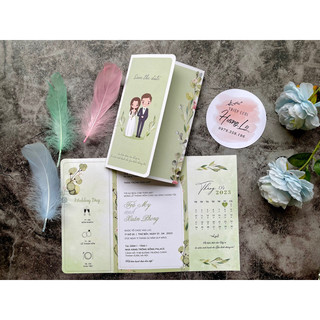 Thiệp cưới gập 3 tp41
