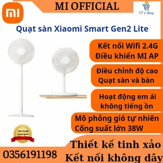 Hỏa tốc Mi Official Smart Gen 2 lite quạt đứng, Kết nối WIFI, Động cơ DC thông minh Xiaomi Smart Fan 2 Lite,Kết nối app,