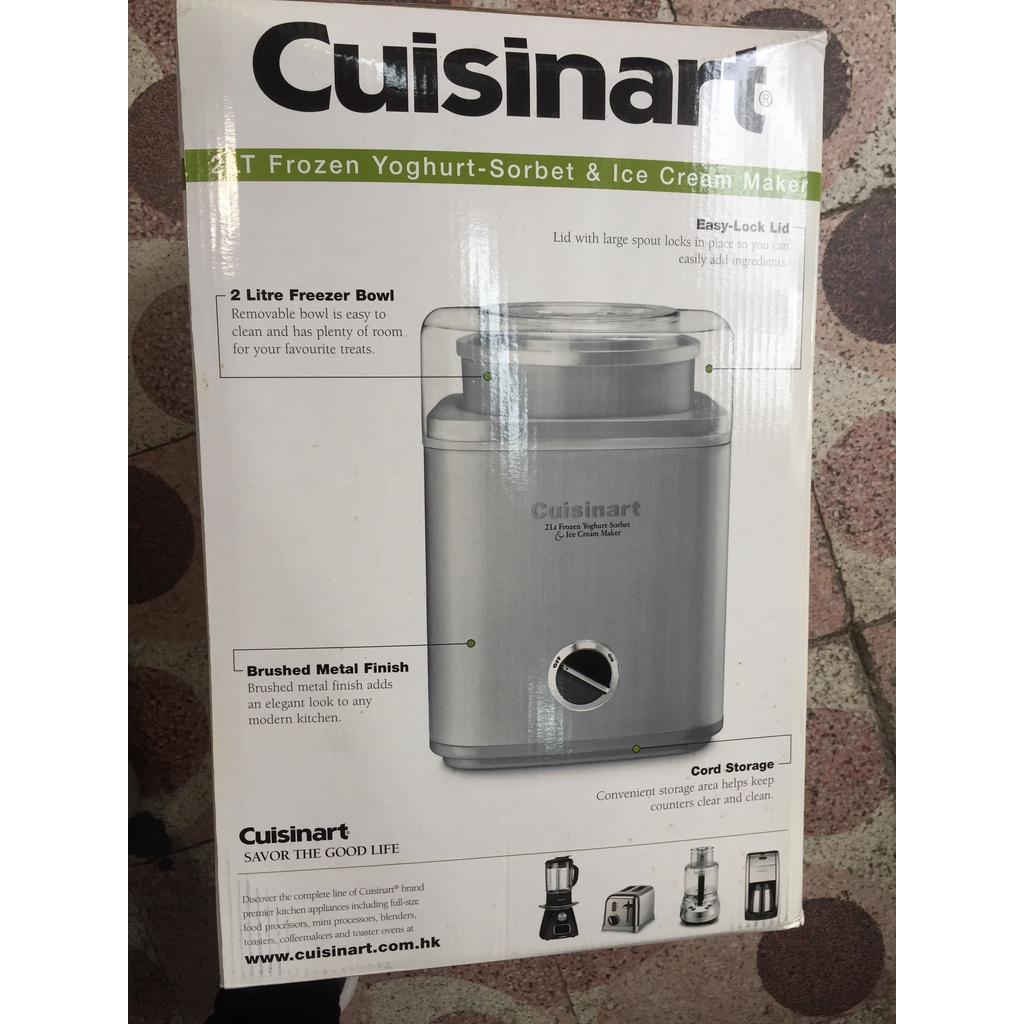 Máy làm kem tươi Cusinart 2 lít GELATO ICE 30