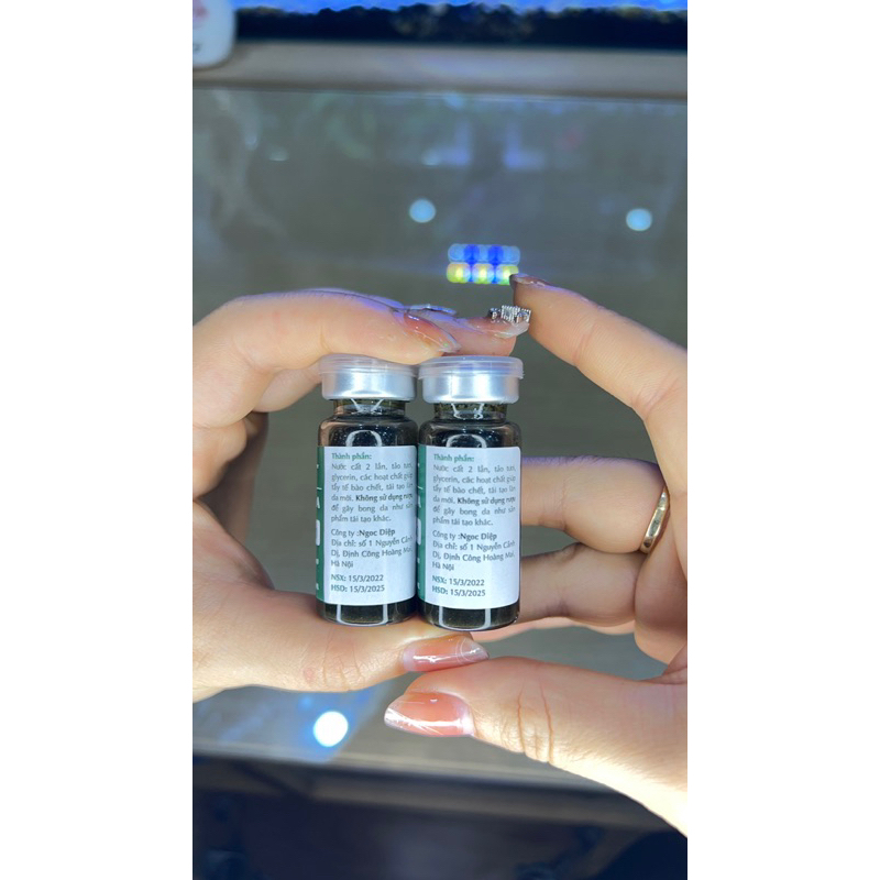 PEEL Thay da sinh học, bong da Vi DA TẢO TƯƠI LỌ 10g  Dùng cho 4-5 mặt
