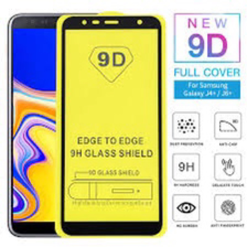 Bộ 2 kính cường lực full màn hình siêu cứng, loại Xịn, bóng đẹp Sam sung J6 / A6 (2018)