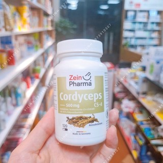 [Bill Đức ảnh sau] Tinh chất đông trùng hạ thảo ZeinPharma Cordyceps CS-4 500 mg, 120 viên