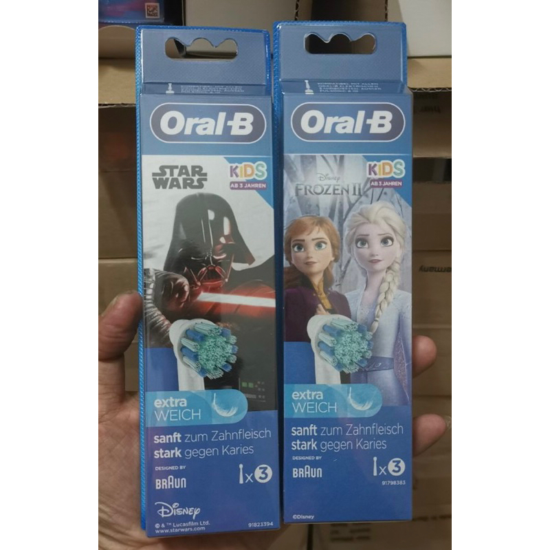 Đầu bàn chải oral b trẻ em