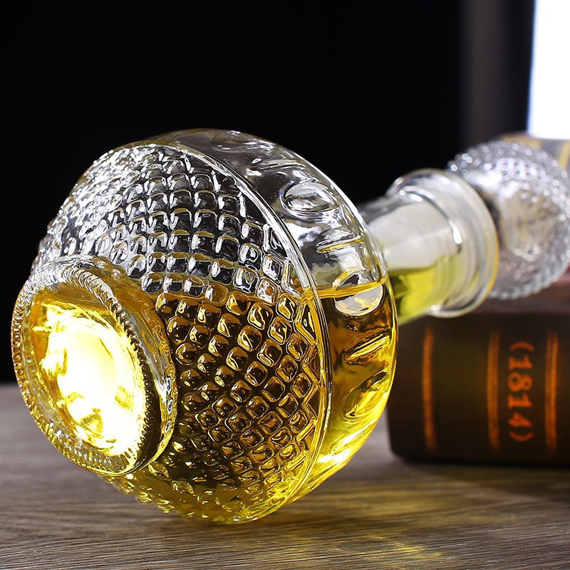 Bình, Chai đựng rượu thuỷ tinh đẹp cao cấp 1L mẫu số 12