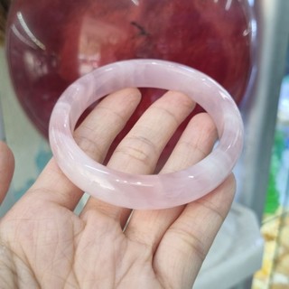 Vòng Tay Nguyên Khổi Bản Hẹ Màu Hồng T.A