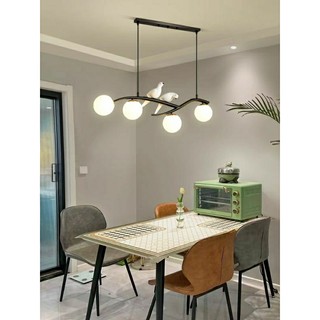 Đèn thả trần trang trí bàn ăn, đèn chim đèn chùm chim đôi