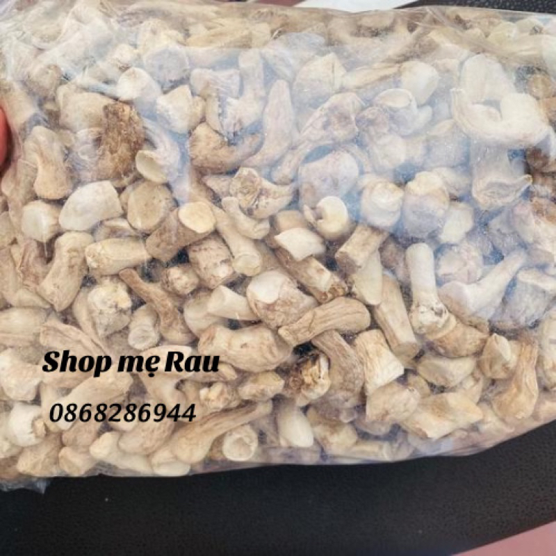Chân Nấm Hương Khô Loại 1, Hàng Sạch, An Toàn, Chân Nấm To