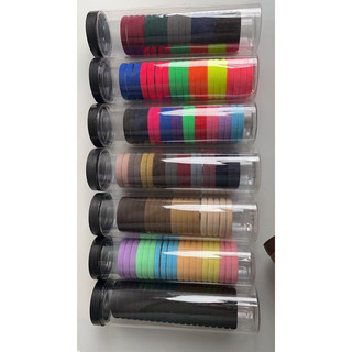 [mua từ 2 có giá sỉ ]ống Chun cột tóc ống 20 cái , phụ kiện tóc,chun  nỉ cột tóc