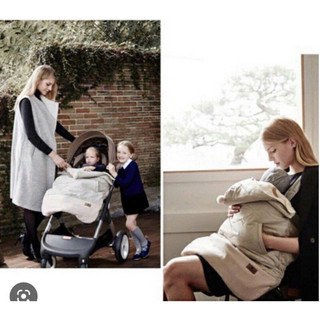 Choàng địu ủ ấm mùa đông và hè 2hand authentic