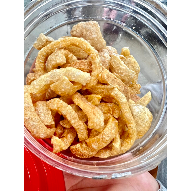 Da heo ăn vặt chiên giòn rụm nhà làm  - túi zip