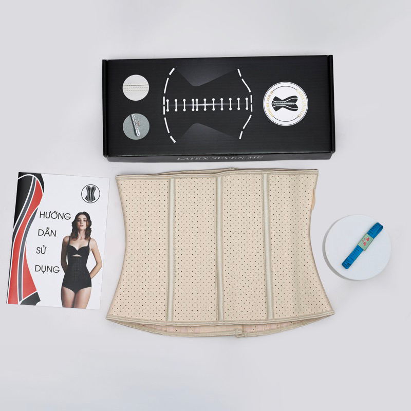 Đai nịt bụng latex 25 xương THÔNG HƠI công nghệ HI LẠP.