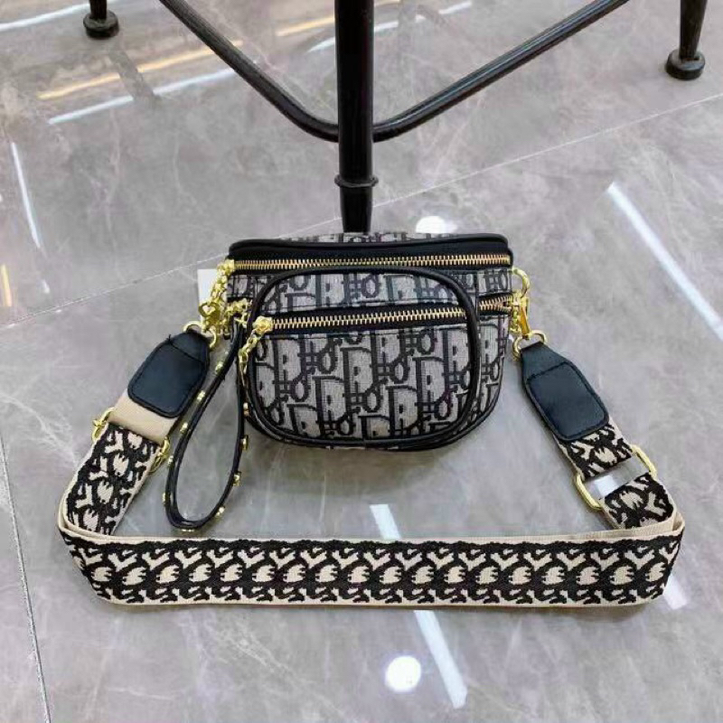 Túi bao tử đeo chéo nam nữ thời trang sang xịn Rosabeli