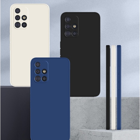 Ốp lưng Olie cho Samsung A51 A71 M51 M33 M53 A12 A22 ốp điện thoại dẻo chống bẩn viền vuông bảo vệ camera