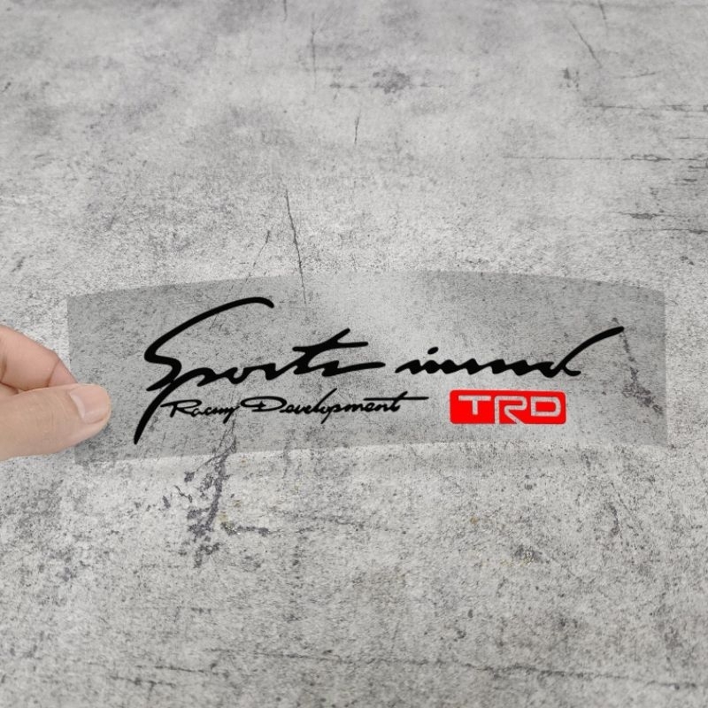 Tem Xe Sport Mind phong cách trang trí Xe máy phong cách