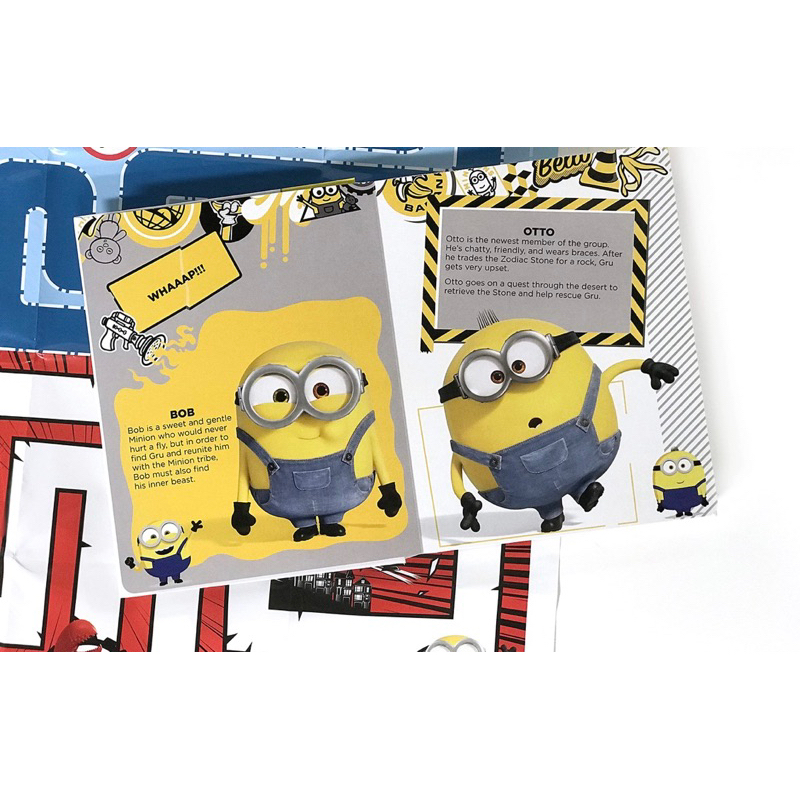 Hộp đồ chơi mô hình Minions - The Rise Of Gru