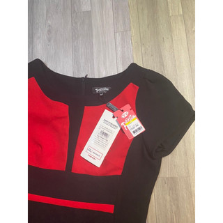 New đầm đen phối eo 75cm mã 192