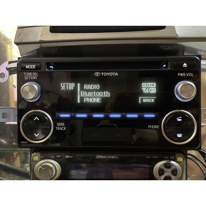 Đầu ToyotaBLUETOOTHAUX/USB/CD MP3/RADIO . xe toyota Altis