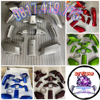 Bộ vỏ nhựa dream abs cao cấp, lắp cho các xe honda dream ii thái việt, tq )