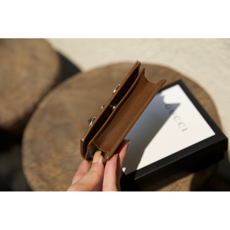 Ví Gập Gucci Horsebit Đen Nâu  -  By Anh Dinh Phuong