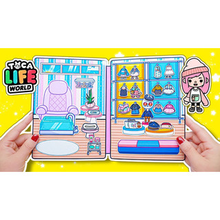 Shopping cùng Toca Boca - Búp bê giấy