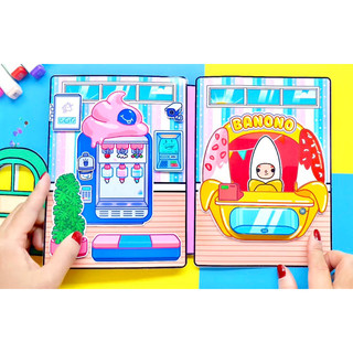 Shopping cùng Toca Boca - Búp bê giấy