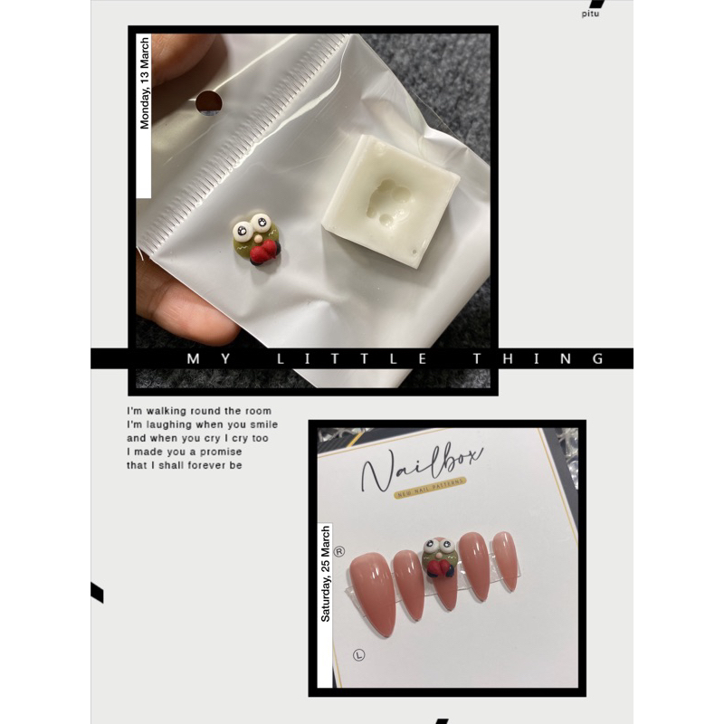khuôn silicon nail