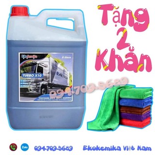 Dung dịch rửa xe không chạm ekokemika turbo - x10 5l
