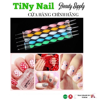Bút chấm bi nail vẽ móng- bộ chấm bi 5 cây chuyên dụng dùng vẽ trang trí móng