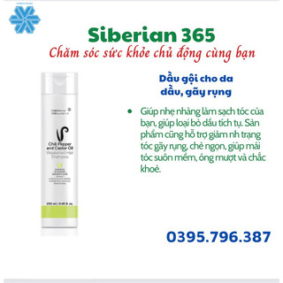 Dầu gội Siberian Wellness weakened hair shampoo 250ml