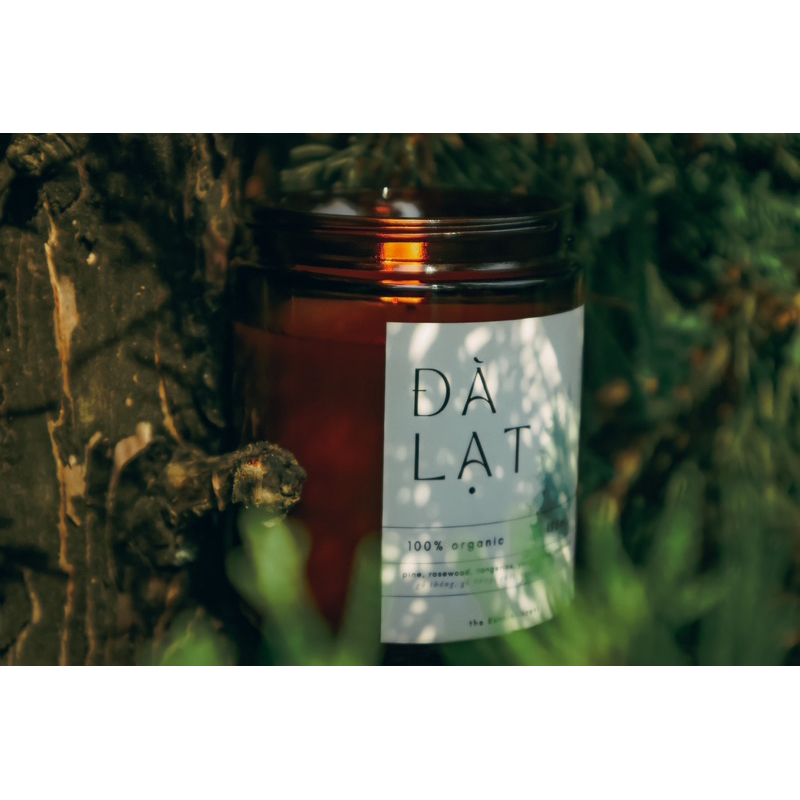 Nến thơm Organic hương Đà Lạt 200ml