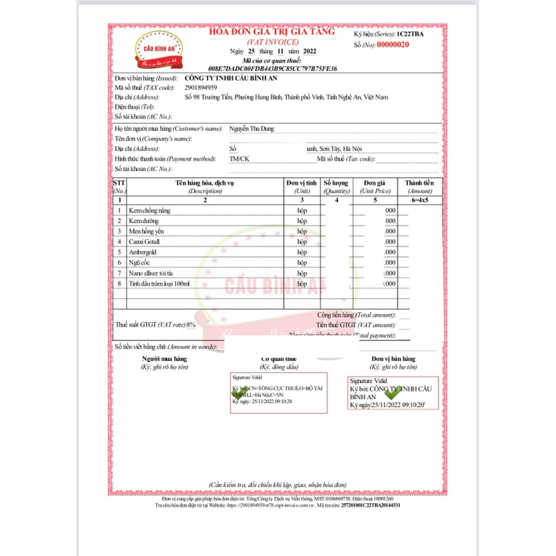 Men Hồng Yến Cầu Bình An hộp 20 gói
