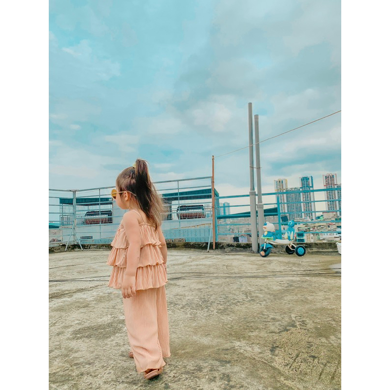 Set Bộ Xoè Tầng Dành Cho Bé Gái