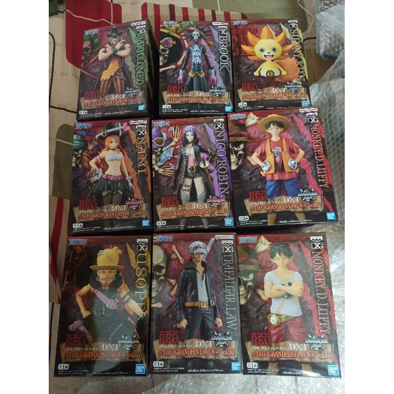 Mô hình One Piece DXF Film Red mới nguyên hộp chính hãng