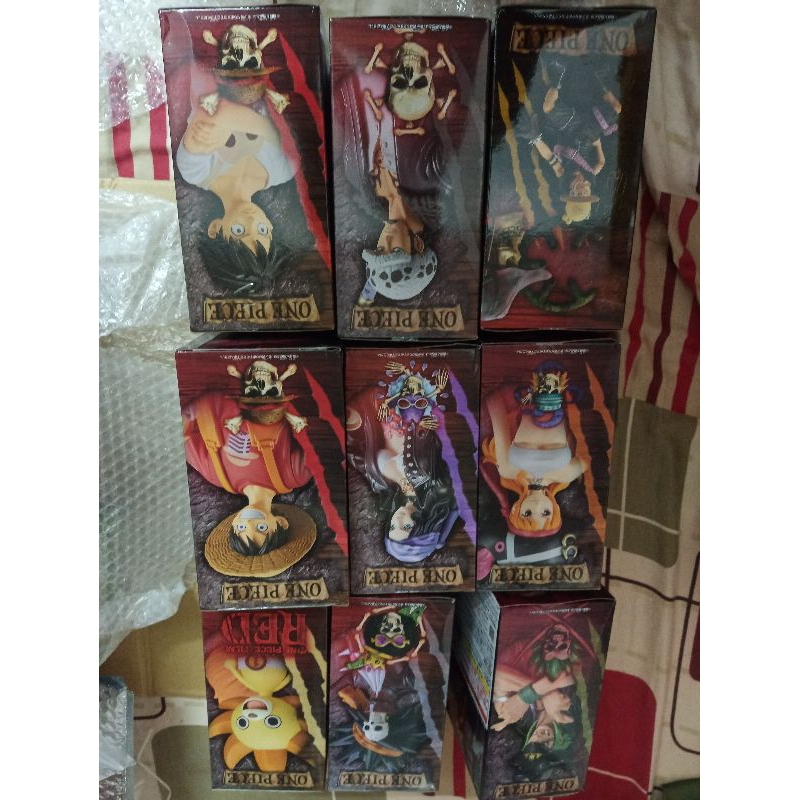 Mô hình One Piece DXF Film Red mới nguyên hộp chính hãng