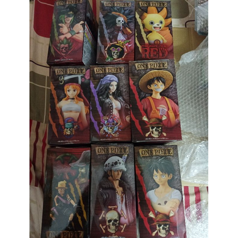 Mô hình One Piece DXF Film Red mới nguyên hộp chính hãng